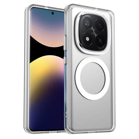 Husa de protectie Techsuit CandyCase MagSafe compatibil cu Xiaomi Redmi Note 14 Pro+ 5G, Alb