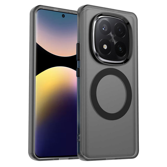 Husa de protectie Techsuit CandyCase MagSafe compatibil cu Xiaomi Redmi Note 14 Pro+ 5G, Negru