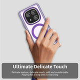 Husa de protectie Techsuit CandyCase MagSafe compatibil cu Xiaomi Redmi Note 14 Pro+ 5G, Mov