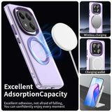 Husa de protectie Techsuit CandyCase MagSafe compatibil cu Xiaomi Redmi Note 14 Pro+ 5G, Mov