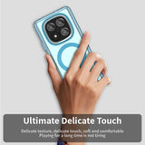 Husa de protectie Techsuit CandyCase MagSafe compatibil cu Xiaomi Redmi Note 14 Pro+ 5G, Albastru