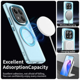Husa de protectie Techsuit CandyCase MagSafe compatibil cu Xiaomi Redmi Note 14 Pro+ 5G, Albastru