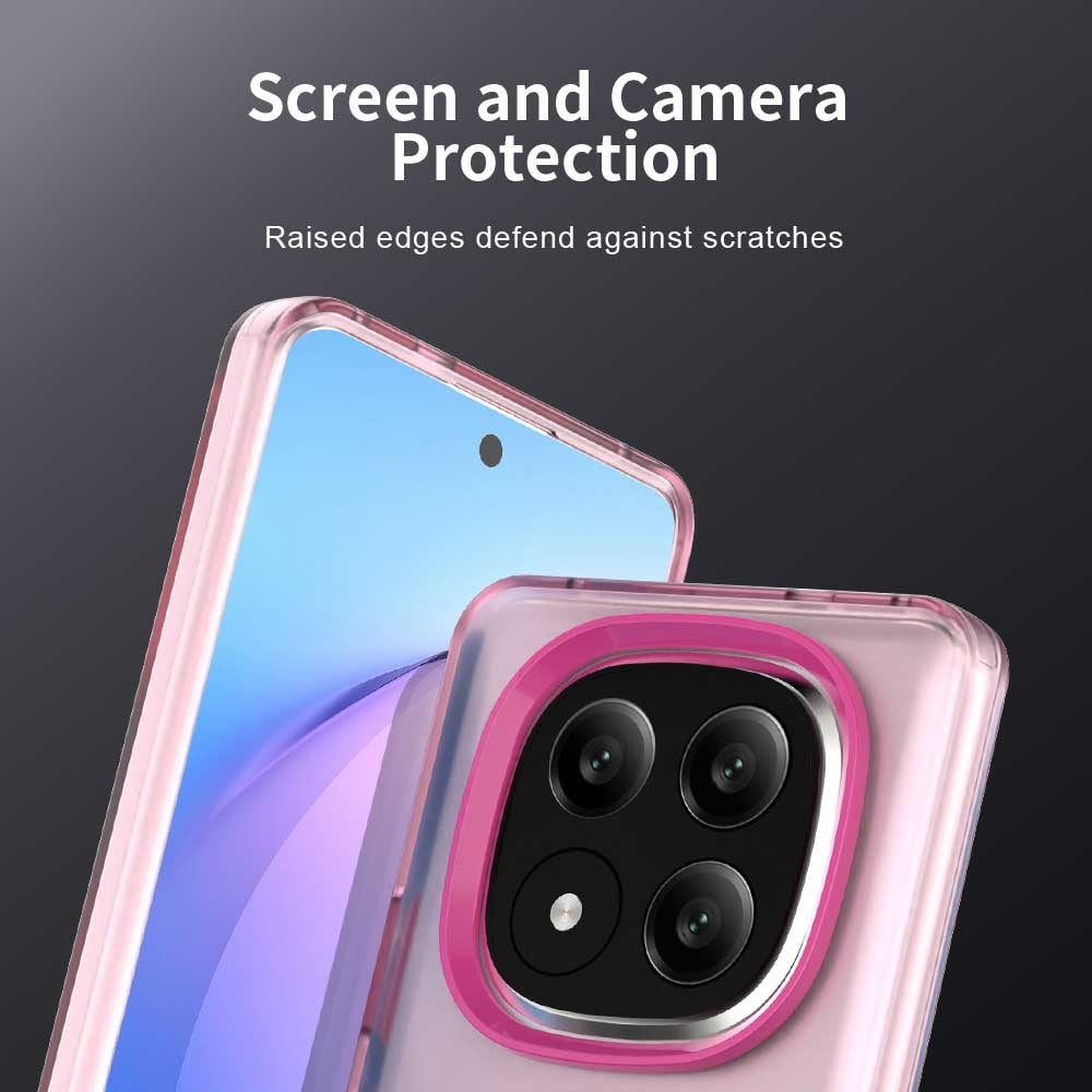 Husa de protectie Techsuit CandyCase MagSafe compatibil cu Xiaomi Redmi Note 14 Pro+ 5G, Roz
