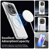 Husa de protectie Techsuit CandyCase MagSafe compatibil cu Xiaomi Redmi Note 14 Pro+ 5G, Alb