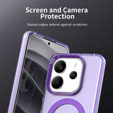 Husa de protectie Techsuit CandyCase MagSafe compatibil cu Xiaomi Redmi Note 14 5G, Mov