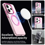 Husa de protectie Techsuit CandyCase MagSafe compatibil cu Xiaomi Redmi Note 14 5G, Roz
