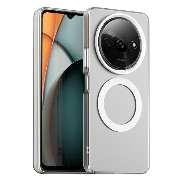 Husa de protectie Techsuit CandyCase MagSafe compatibil cu Xiaomi Redmi A3 / Redmi A3x, Alb