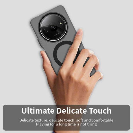 Husa de protectie Techsuit CandyCase MagSafe compatibil cu Xiaomi Redmi A3 / Redmi A3x, Negru