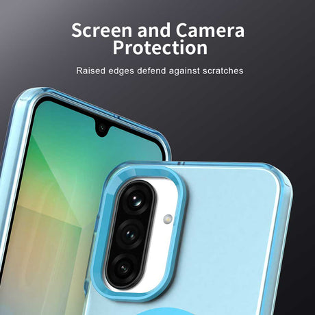 Husa de protectie Techsuit CandyCase MagSafe compatibil cu Samsung Galaxy A17 5G / A17 4G / M17 / F17, Albastru