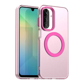 Husa de protectie Techsuit CandyCase MagSafe compatibil cu Samsung Galaxy A17 5G / A17 4G / M17 / F17, Roz