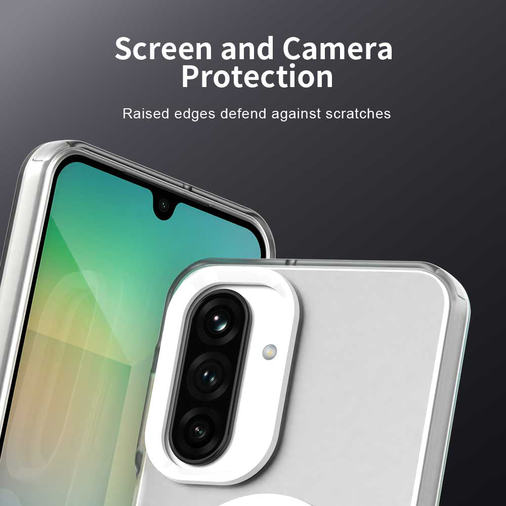 Husa de protectie Techsuit CandyCase MagSafe compatibil cu Samsung Galaxy A17 5G / A17 4G / M17 / F17, Alb