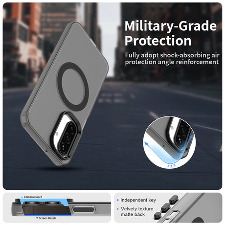 Husa de protectie Techsuit CandyCase MagSafe compatibil cu Samsung Galaxy A17 5G / A17 4G / M17 / F17, Negru
