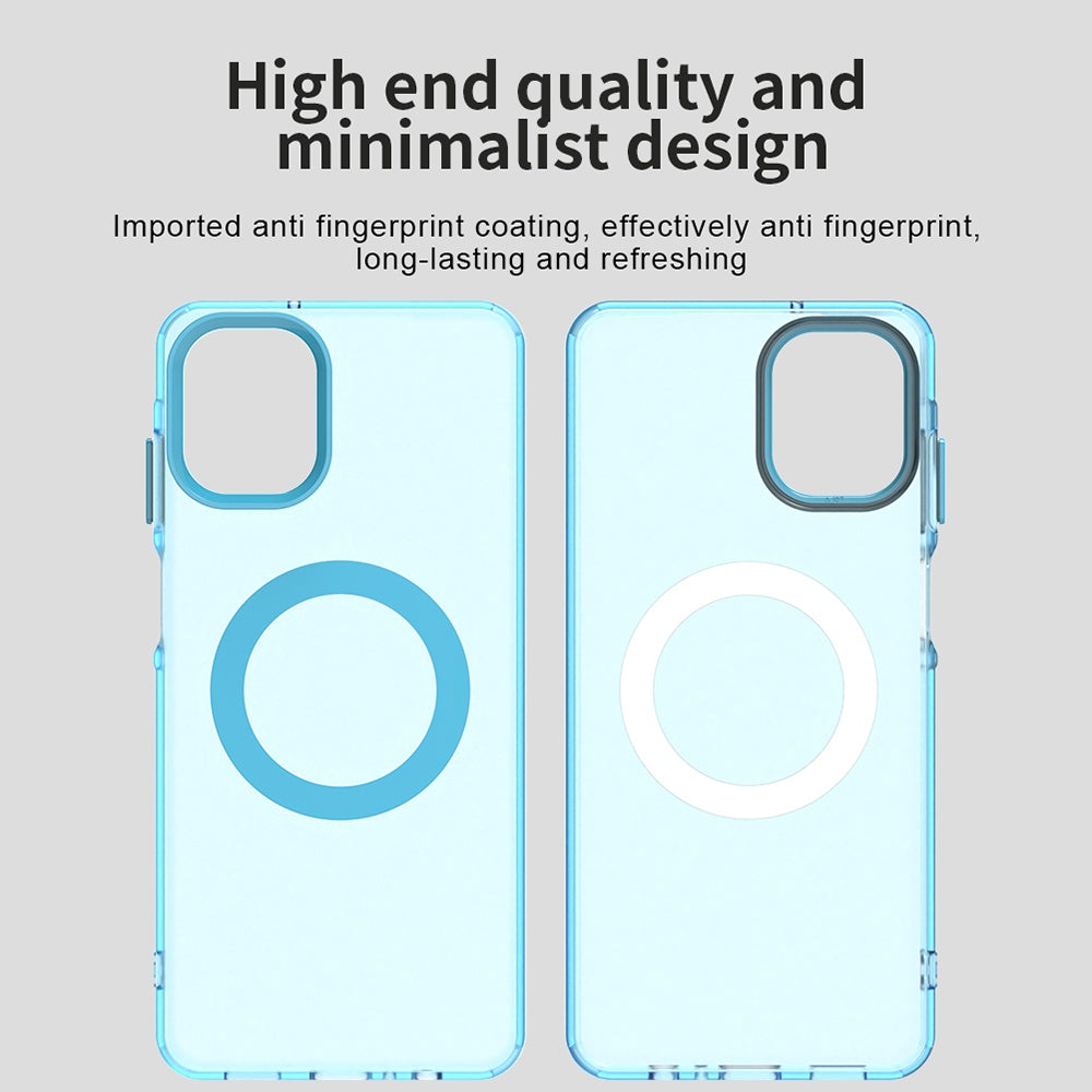 Husa de protectie Techsuit CandyCase MagSafe compatibil cu Samsung Galaxy A07 4G, Albastru