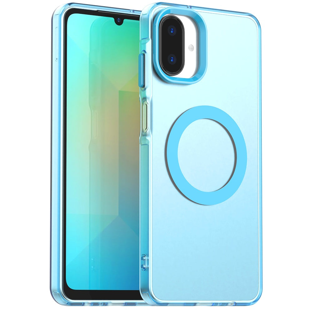 Husa de protectie Techsuit CandyCase MagSafe compatibil cu Samsung Galaxy A07 4G, Albastru