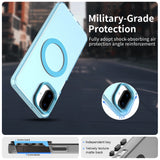 Husa de protectie Techsuit CandyCase MagSafe compatibil cu Samsung Galaxy A07 4G, Albastru