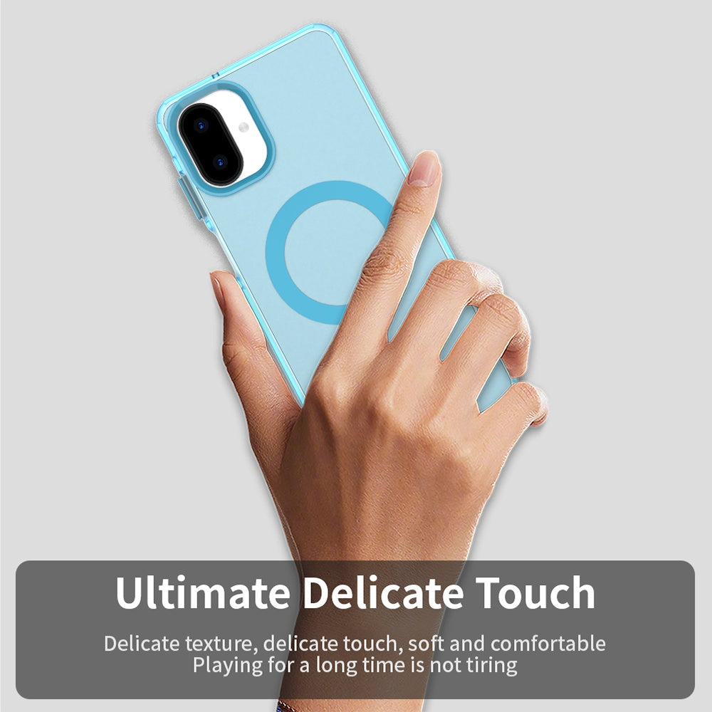 Husa de protectie Techsuit CandyCase MagSafe compatibil cu Samsung Galaxy A07 4G, Albastru
