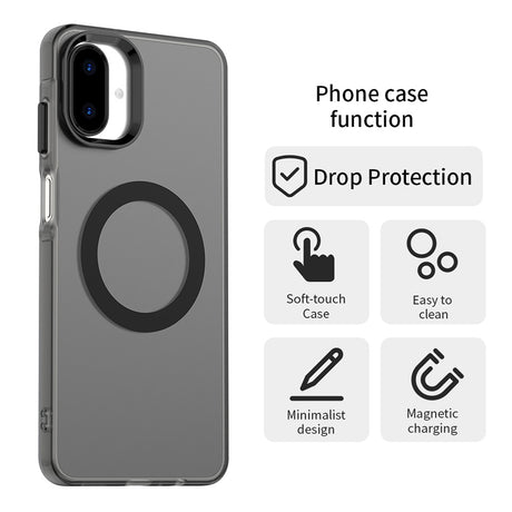 Husa de protectie Techsuit CandyCase MagSafe compatibil cu Samsung Galaxy A07 4G, Negru