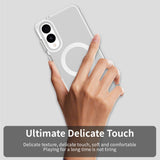 Husa de protectie Techsuit CandyCase MagSafe compatibil cu Samsung Galaxy S25 Edge, Alb