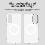 Husa de protectie Techsuit CandyCase MagSafe compatibil cu Samsung Galaxy S25 Edge, Alb