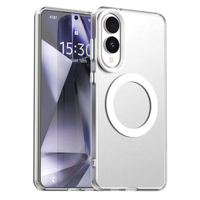 Husa de protectie Techsuit CandyCase MagSafe compatibil cu Samsung Galaxy S25 Edge, Alb