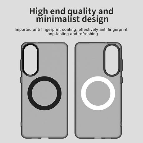 Husa de protectie Techsuit CandyCase MagSafe compatibil cu Samsung Galaxy S25 Edge, Negru