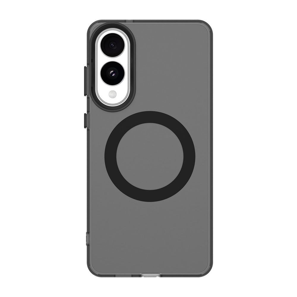 Husa de protectie Techsuit CandyCase MagSafe compatibil cu Samsung Galaxy S25 Edge, Negru