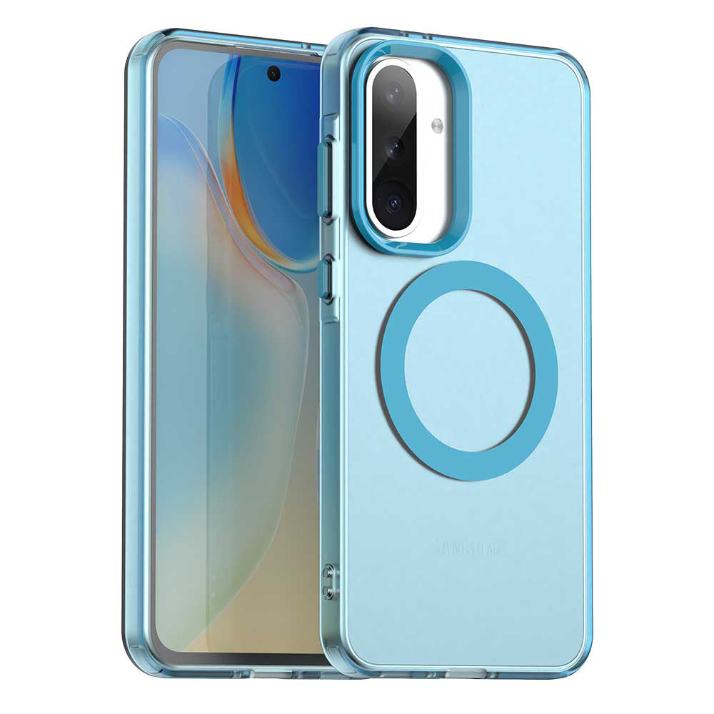 Husa de protectie Techsuit CandyCase MagSafe compatibil cu Samsung Galaxy A36 5G, Albastru