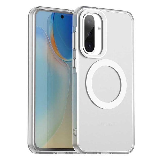 Husa de protectie Techsuit CandyCase MagSafe compatibil cu Samsung Galaxy A36 5G, Alb