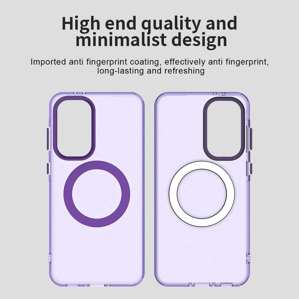 Husa de protectie Techsuit CandyCase MagSafe compatibil cu Samsung Galaxy A56 5G, Mov