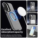 Husa de protectie Techsuit CandyCase MagSafe compatibil cu Samsung Galaxy A56 5G, Negru