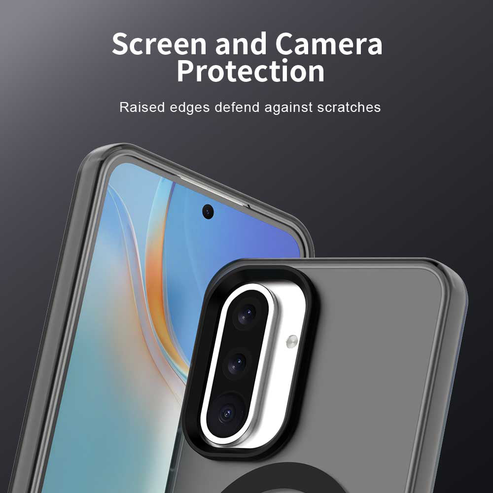 Husa de protectie Techsuit CandyCase MagSafe compatibil cu Samsung Galaxy A56 5G, Negru