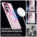 Husa de protectie Techsuit CandyCase MagSafe compatibil cu Samsung Galaxy S25 Ultra, Roz