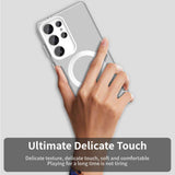 Husa de protectie Techsuit CandyCase MagSafe compatibil cu Samsung Galaxy S25 Ultra, Alb