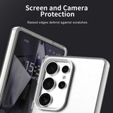 Husa de protectie Techsuit CandyCase MagSafe compatibil cu Samsung Galaxy S25 Ultra, Alb