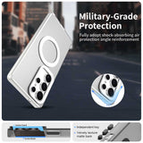 Husa de protectie Techsuit CandyCase MagSafe compatibil cu Samsung Galaxy S25 Ultra, Alb