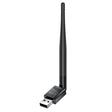 Adaptor Yesido Wi-Fi Adapter (WP11), with External Antenna, WiFi4, USB2.0, 150Mbps, Plug&Play, Negru