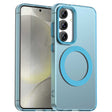 Husa de protectie Techsuit CandyCase MagSafe compatibil cu Samsung Galaxy S24 / S25, Albastru