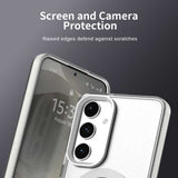 Husa de protectie Techsuit CandyCase MagSafe compatibil cu Samsung Galaxy S24 / S25, Alb