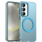 Husa de protectie Techsuit CandyCase MagSafe compatibil cu Samsung Galaxy S24 Plus / S25 Plus, Albastru