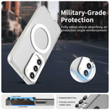 Husa de protectie Techsuit CandyCase MagSafe compatibil cu Samsung Galaxy S23, Alb
