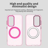 Husa de protectie Techsuit CandyCase MagSafe compatibil cu Samsung Galaxy S23, Roz