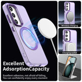 Husa de protectie Techsuit CandyCase MagSafe compatibil cu Samsung Galaxy S23, Mov