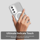 Husa de protectie Techsuit CandyCase MagSafe compatibil cu Samsung Galaxy S23 Plus, Alb