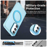 Husa de protectie Techsuit CandyCase MagSafe compatibil cu Samsung Galaxy S23 Plus, Albastru