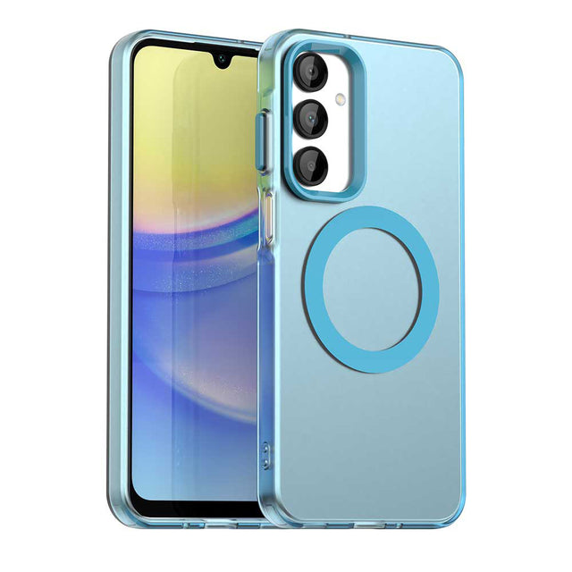 Husa de protectie Techsuit CandyCase MagSafe compatibil cu Samsung Galaxy A16 4G / A16 5G, Albastru