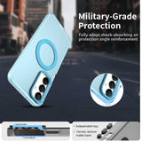 Husa de protectie Techsuit CandyCase MagSafe compatibil cu Samsung Galaxy A16 4G / A16 5G, Albastru