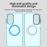 Husa de protectie Techsuit CandyCase MagSafe compatibil cu Samsung Galaxy A16 4G / A16 5G, Albastru