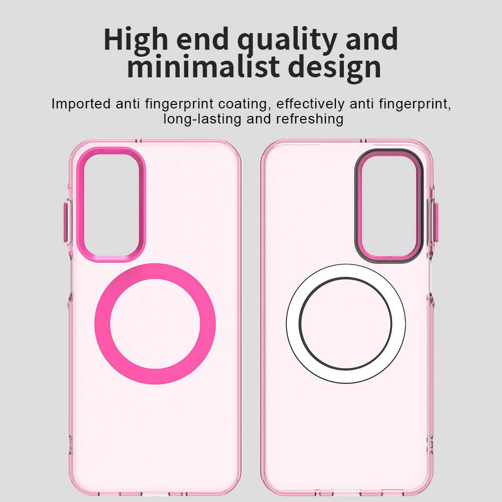 Husa de protectie Techsuit CandyCase MagSafe compatibil cu Samsung Galaxy A16 4G / A16 5G, Roz