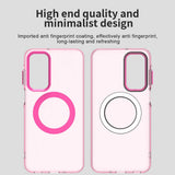 Husa de protectie Techsuit CandyCase MagSafe compatibil cu Samsung Galaxy A16 4G / A16 5G, Roz