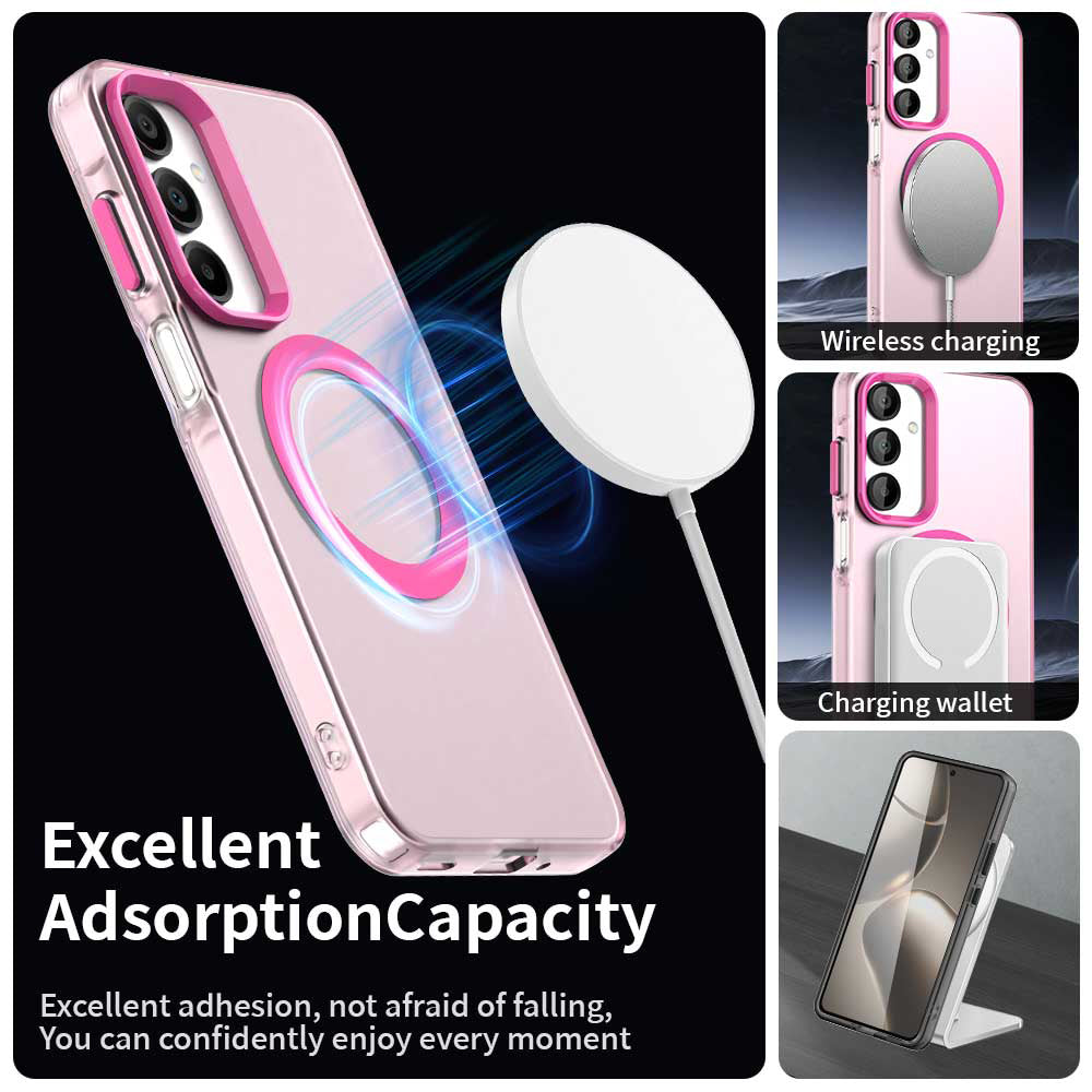 Husa de protectie Techsuit CandyCase MagSafe compatibil cu Samsung Galaxy A16 4G / A16 5G, Roz